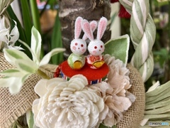 ウサギのお雛さま