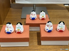 瀬戸焼の豆雛飾り