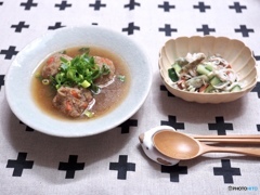 蓮根餅のあんかけ