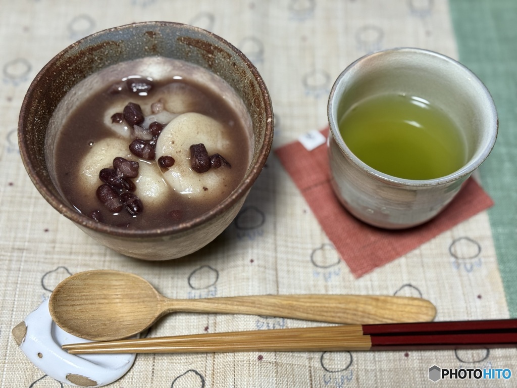 お豆腐入り白玉団子