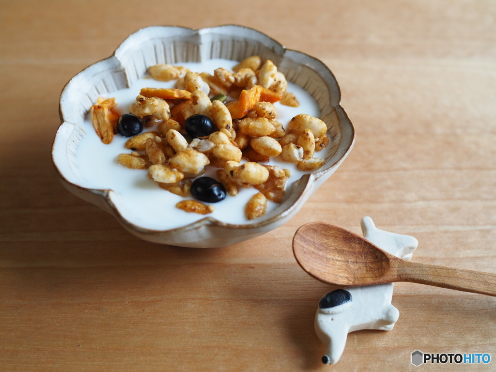 和グラノーラ&plainYoghurt