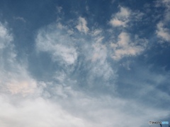 今日の空のいろ
