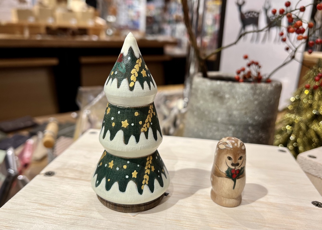 柊を持ちながら