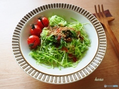 朝摘み青紫蘇たっぷりと入れてます