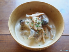 豚肉ときのこのクリーム煮込み