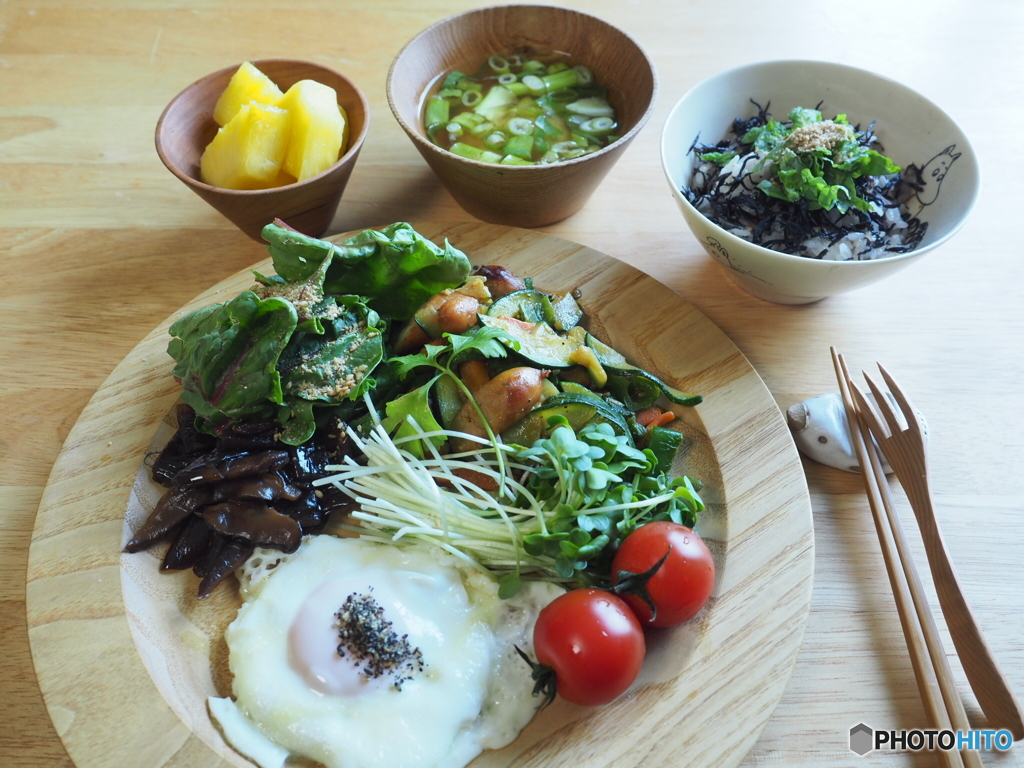 日曜日のノンビリお昼ごはん