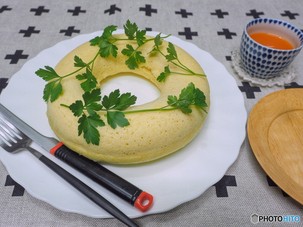 豆乳蒸しパン出来上がりました