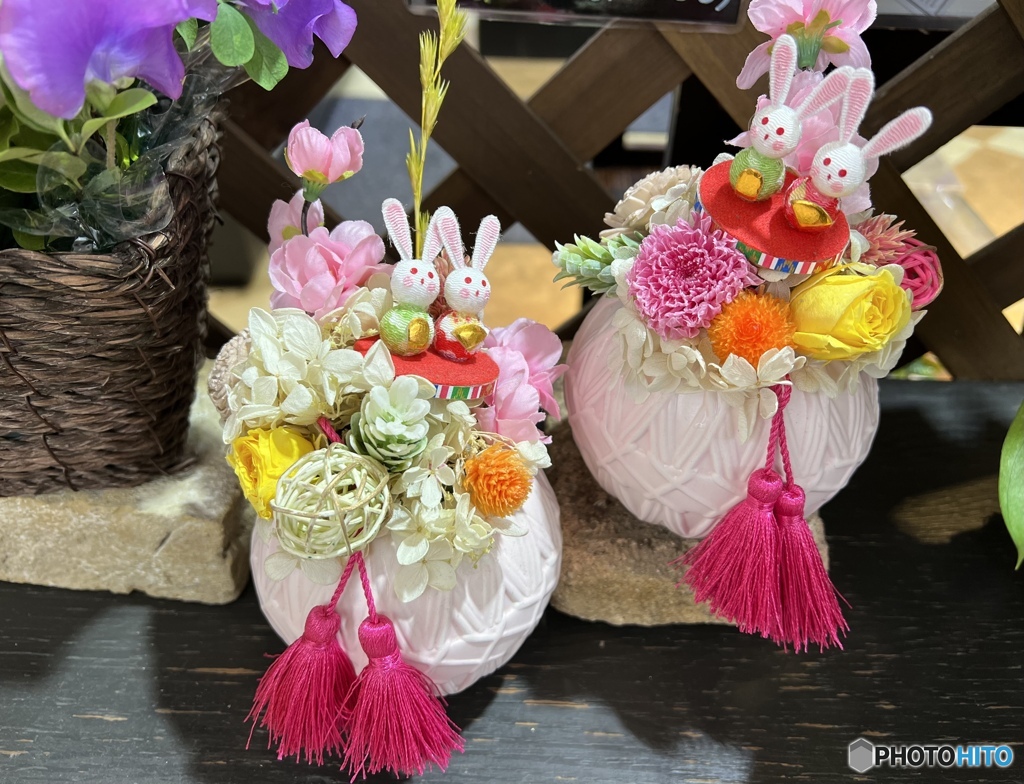 ウサギのお雛様