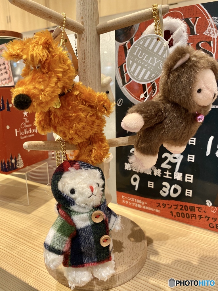 チェックコートがお似合いね