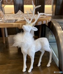 お洒落なトナカイさん