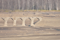 タウシュベツ川橋梁③