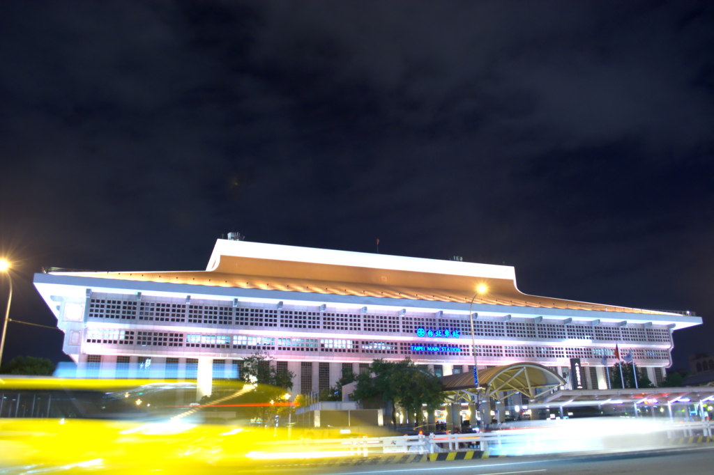 夜の台北駅