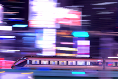 光の中を行くスペーシア