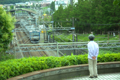 眺める