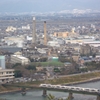 見下ろす宇治の街
