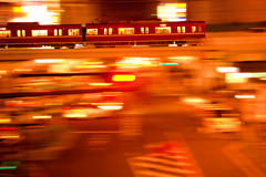 流れるムードな街