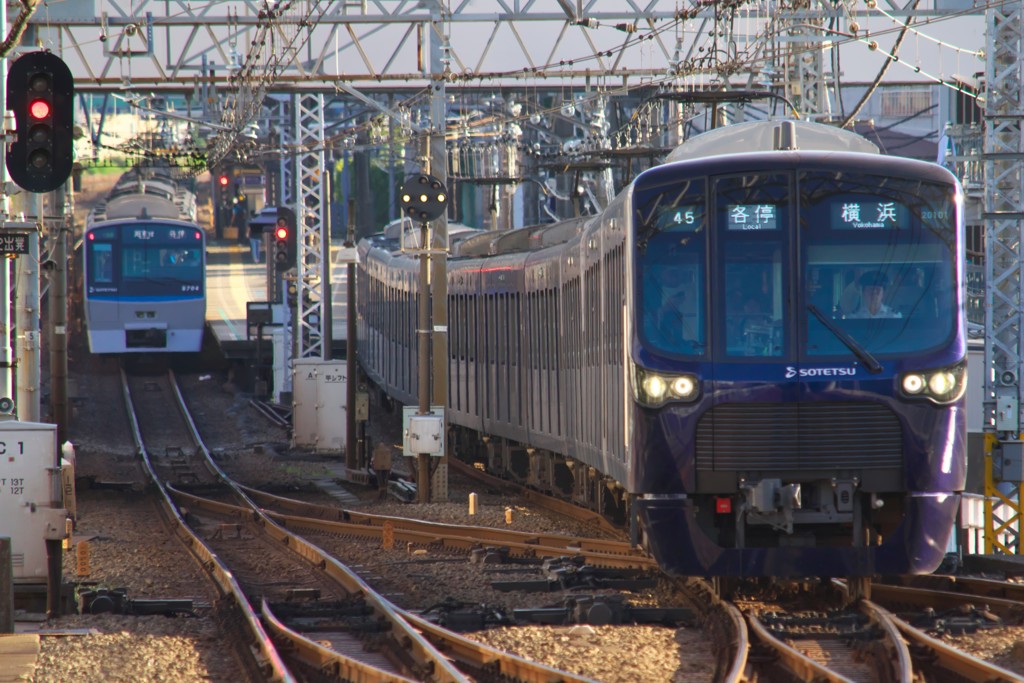 行き交う光景