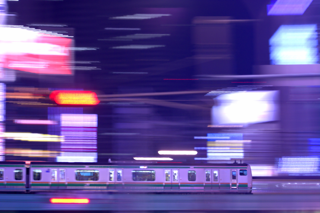 光の中を抜けて