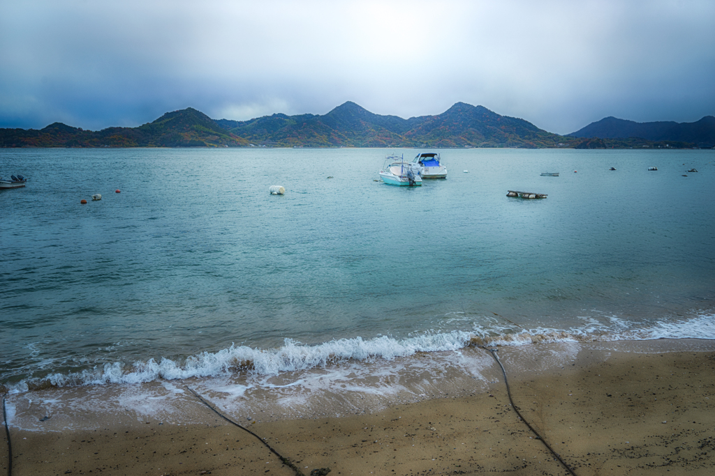 海と島
