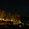 然別湖畔公園と星空