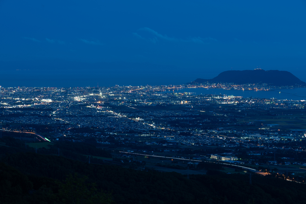 函館裏夜景