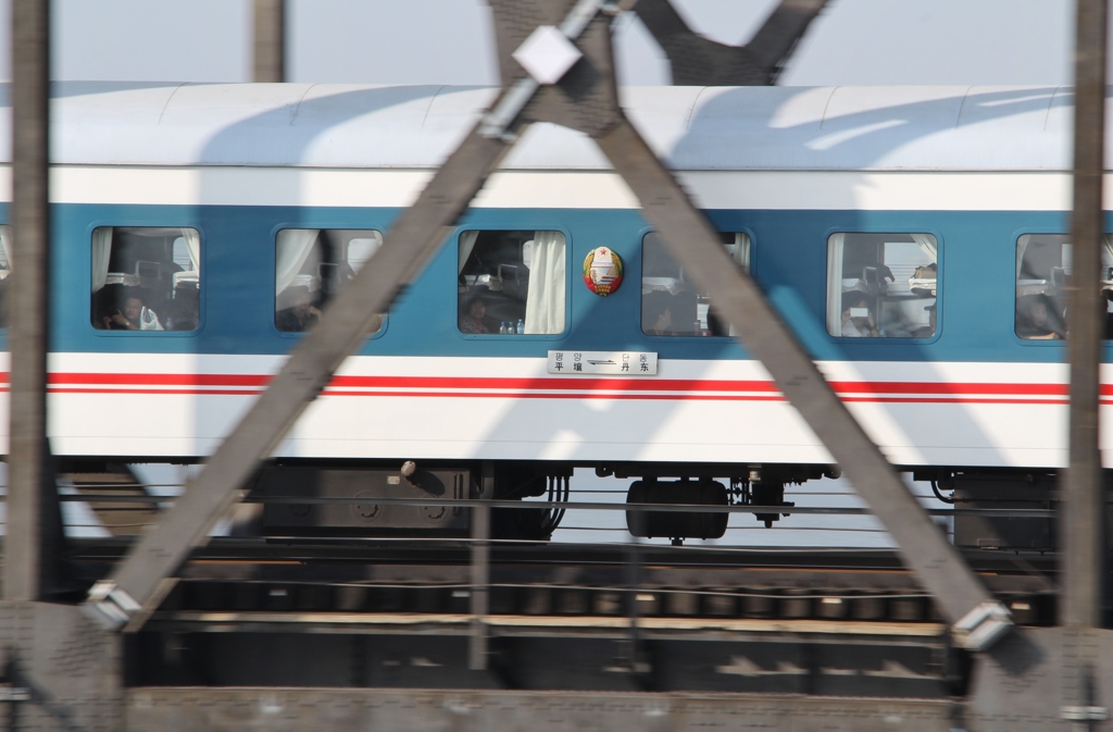 北朝鮮行き国際列車