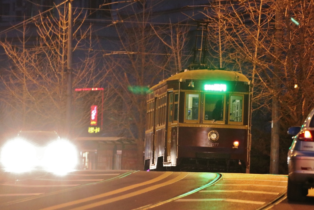 坂道の路面電車