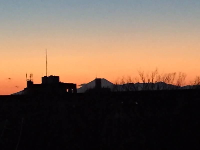 ある日の夕暮れ