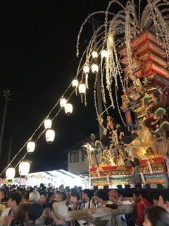 田舎のお祭り