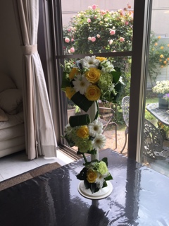 お花のレッスン(^^) 。 ブーケ（エンパイヤー）