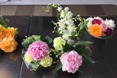 お花のレッスン。。ガーデン(^^)