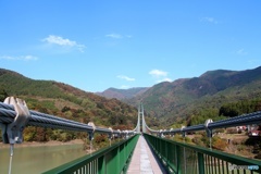 もみじ谷大吊り橋②