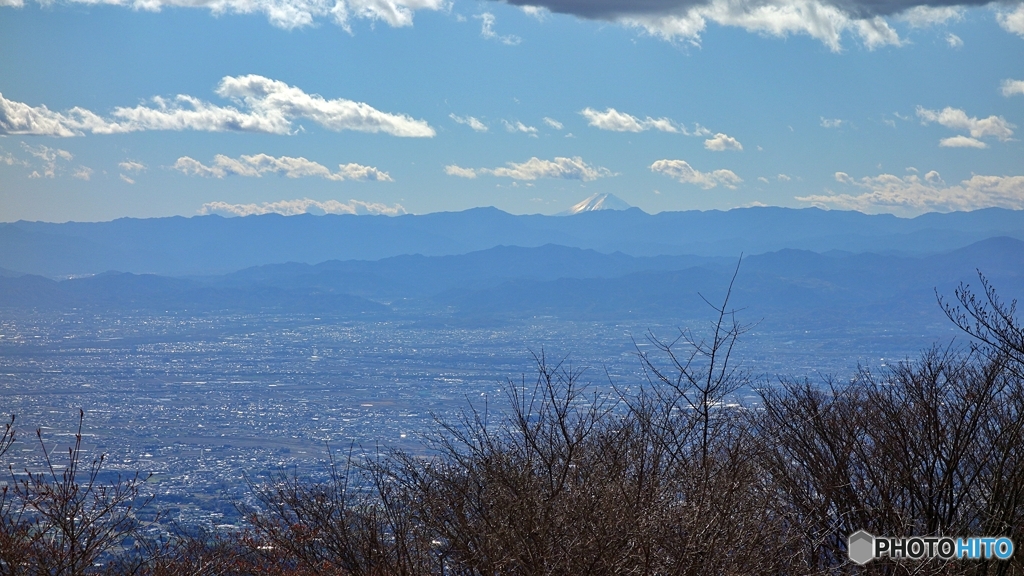 赤城山からの富士山
