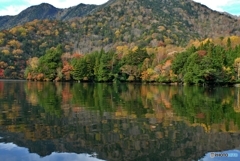 湖面紅葉