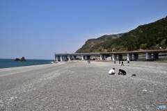 親不知海岸