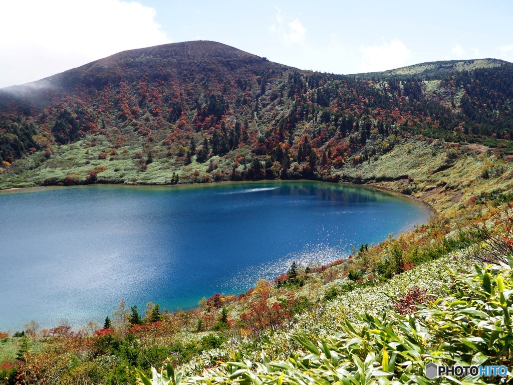 魔女の瞳と一切経山