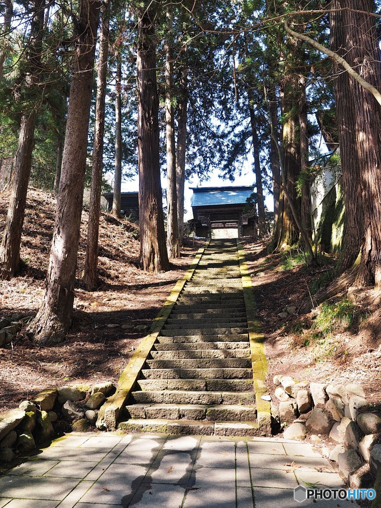 安楽寺参道