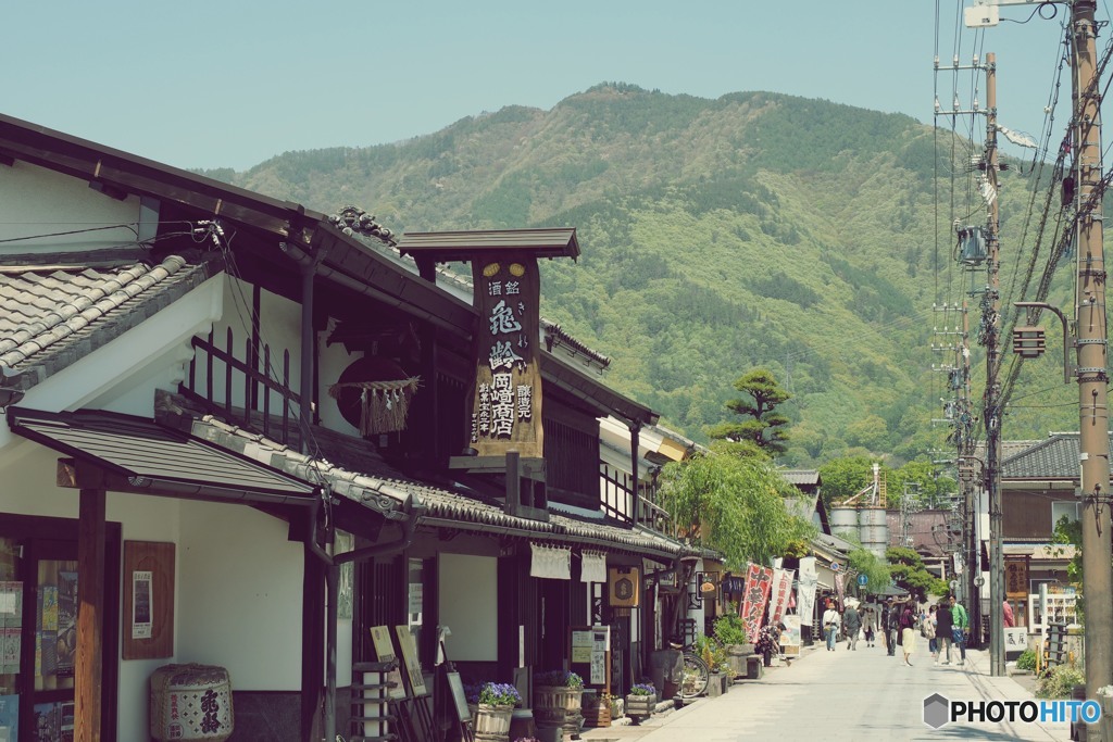 北国街道上田柳町
