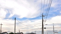 空にわたあめ
