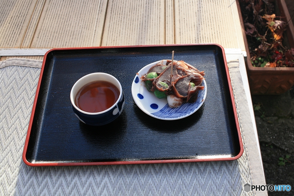 大平山の名物だんご