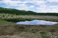 鏡池（池の平湿原）