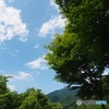 深山の空