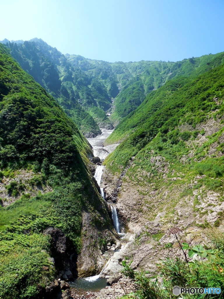 荒沢万年雪（滝）