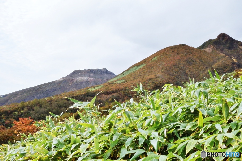 茶臼岳と朝日岳