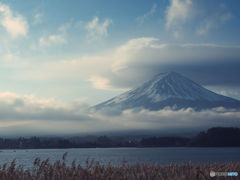 富士山（河口湖畔）③
