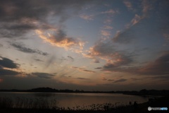 多々良沼（夕景）