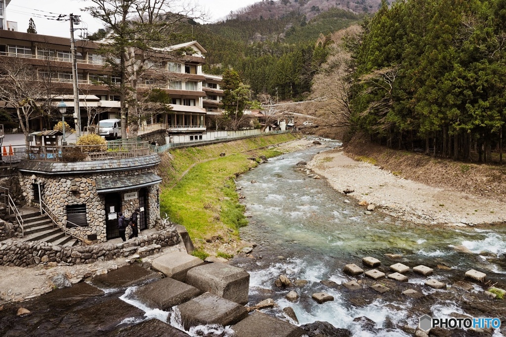 河原の湯（休業中でした）