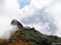 八海山、山小屋