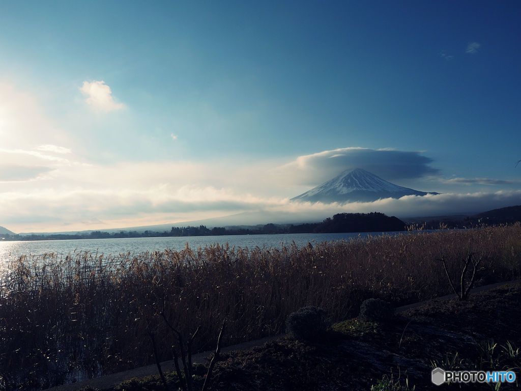 富士山（河口湖畔）②