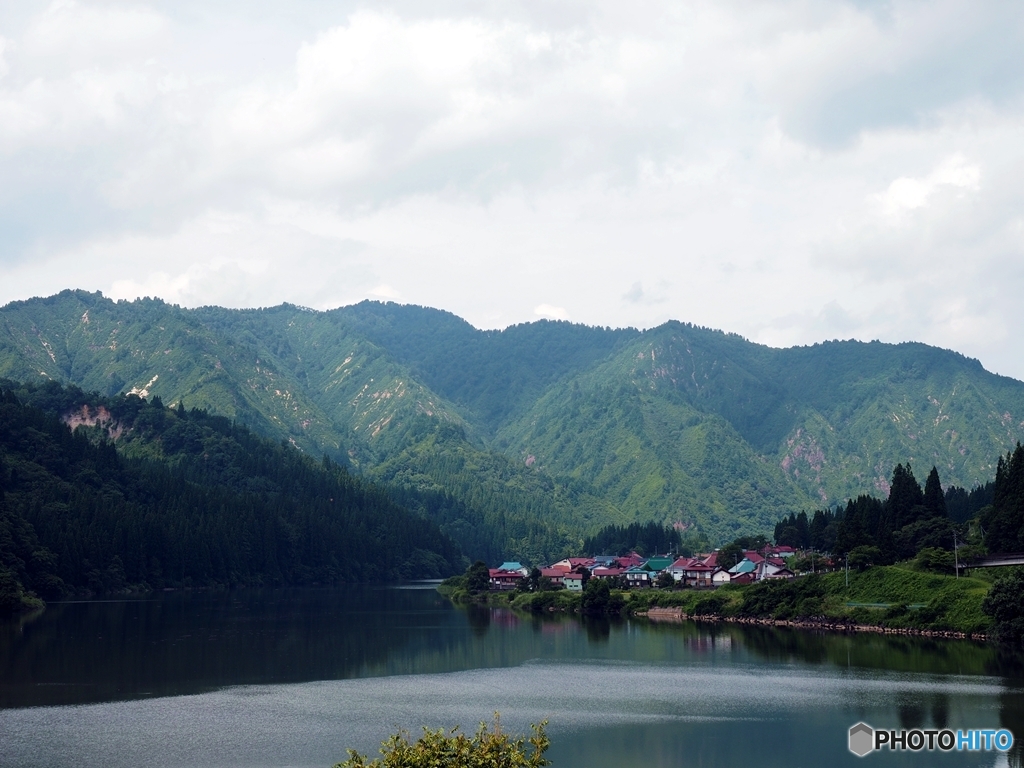 福島県、金山町、大志集落